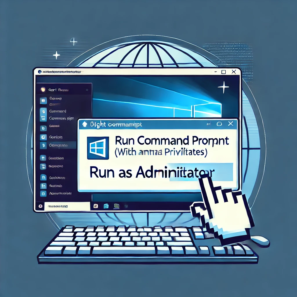 명령 프롬프트를 관리자 권한으로 실행하는 방법