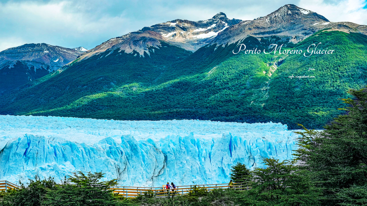 10 빙하 산 배경 C - Perito Moreno Glacier 여름배경화면