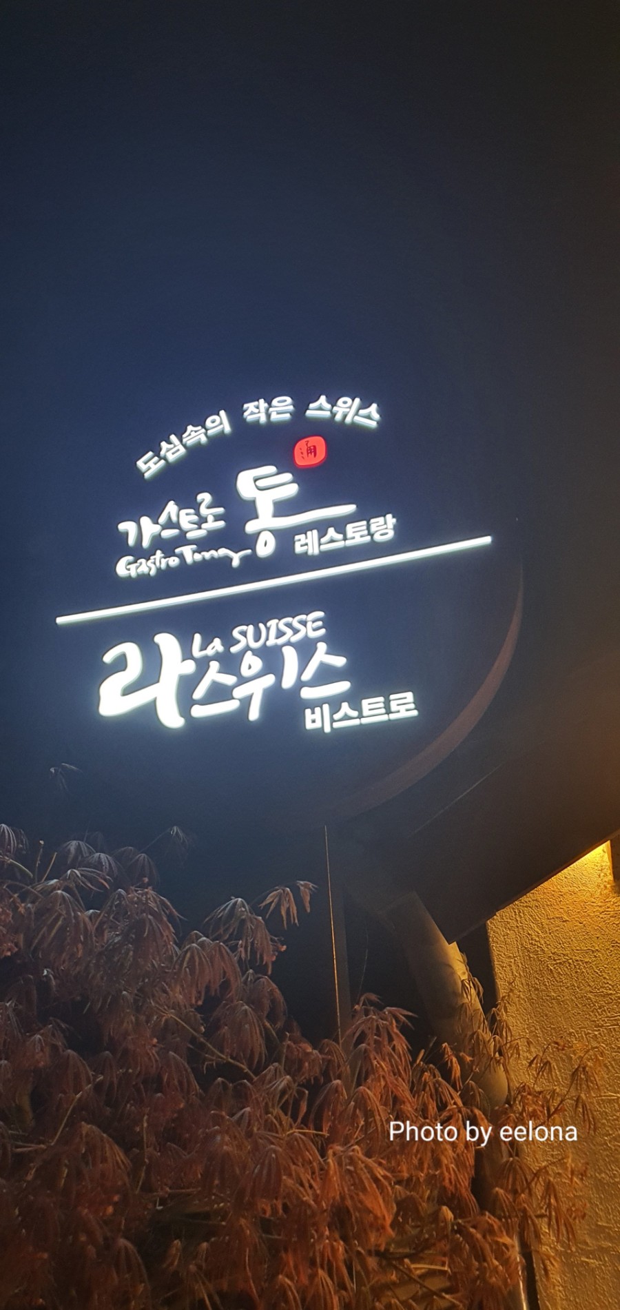 [맛집소개]서촌 통의동 #스위스가정식 #가스트로통, #라스위스 비스트로