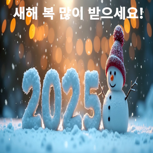 2025 새해 복 많이 받으세요