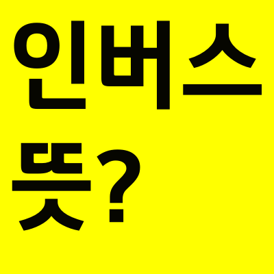  인버스란?