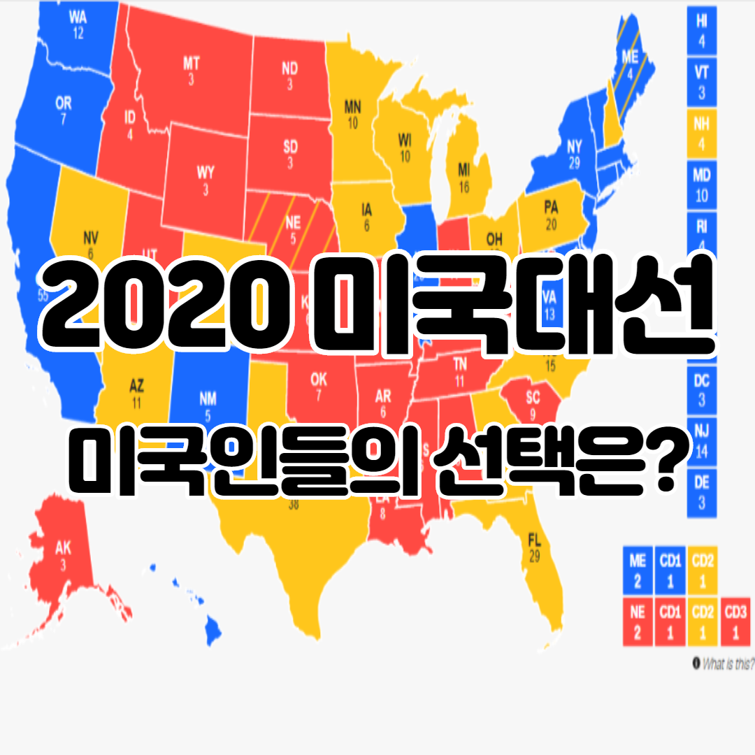  2020 미국대선 미국인들의 선택은? (현재 개표 진행중)