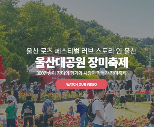 울산대공원 장미축제