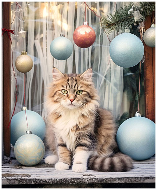고양이-크리스마스-AI-이미지-15