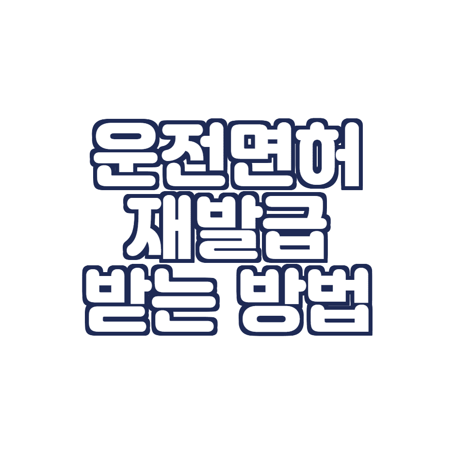  운전면허증 분실 시 재발급 받는 방법(경찰서, 운전면허시험장, 온라인)