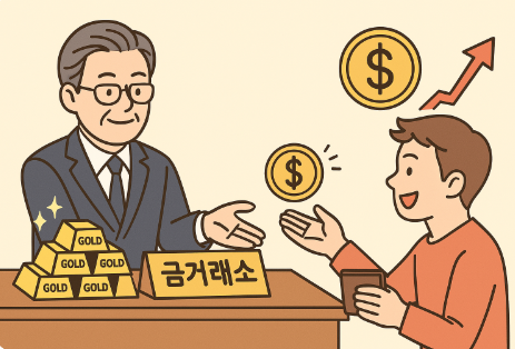 전국에서 금 시세 최고가(전라권)
