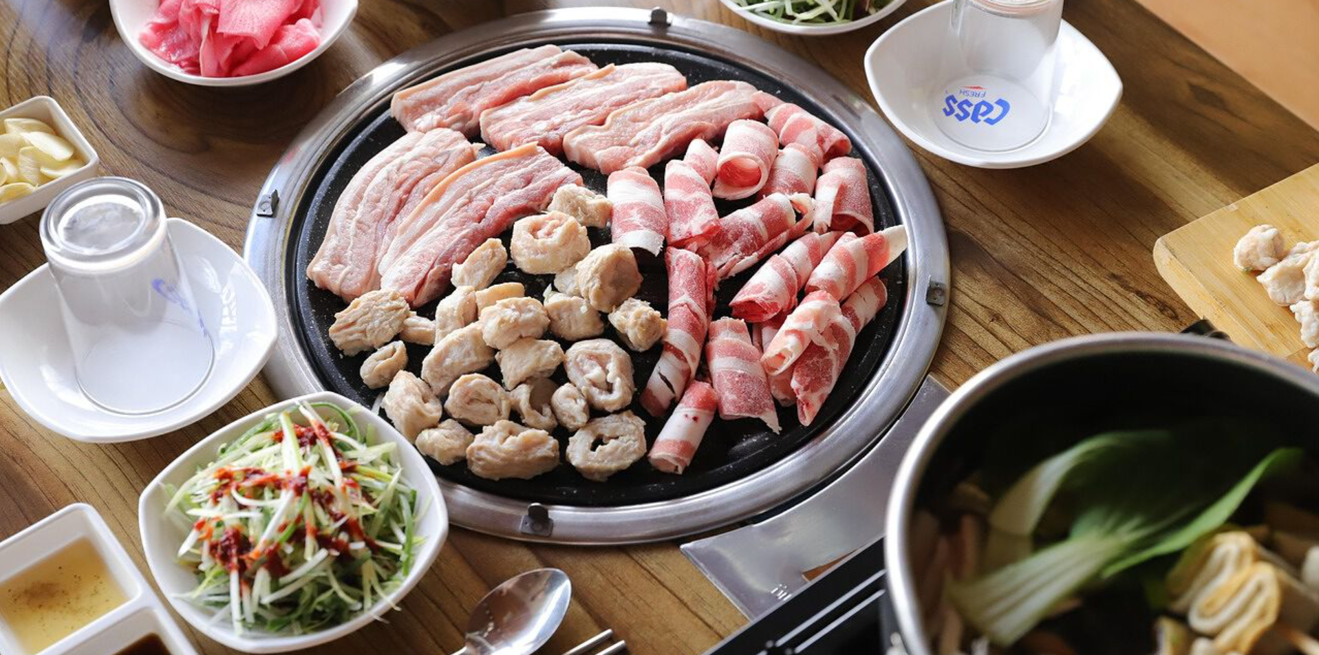 소주와삼겹살 이미지