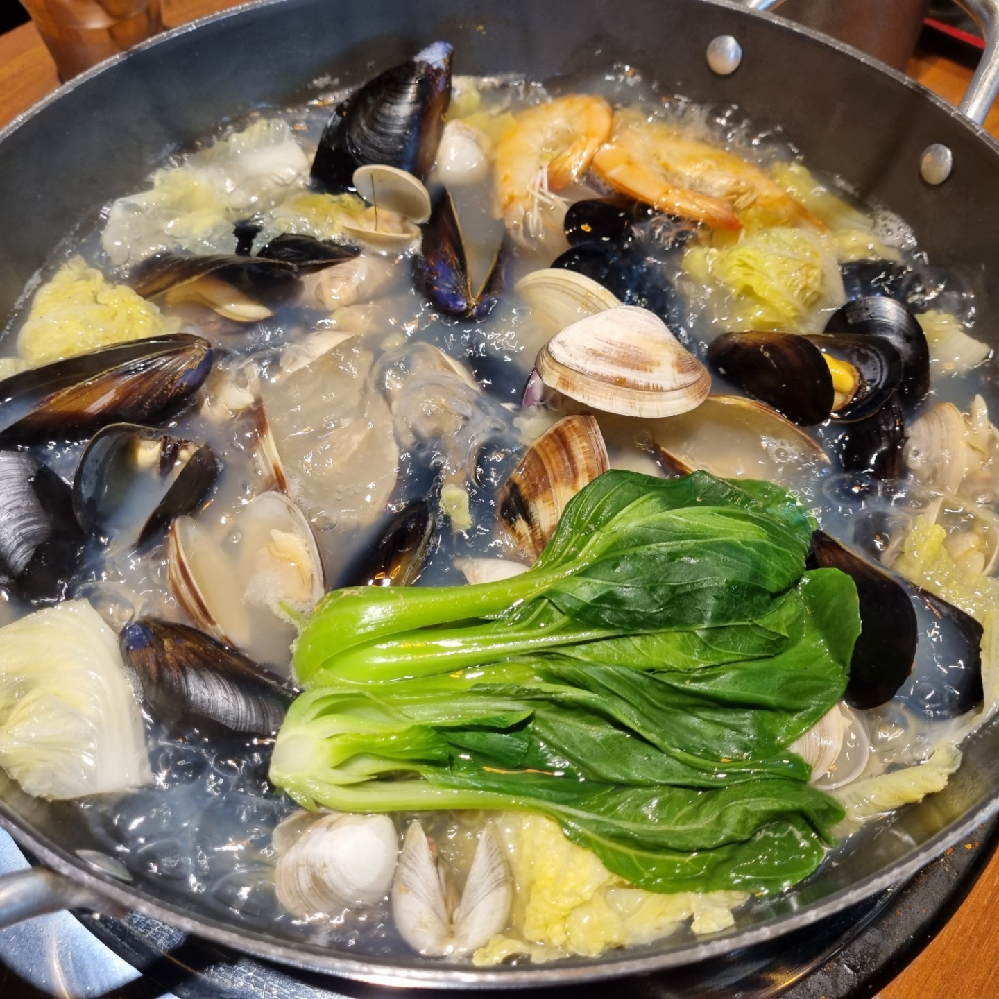  서산 호수공원 맛집 택이네조개전골 칼국수 맛있어요!