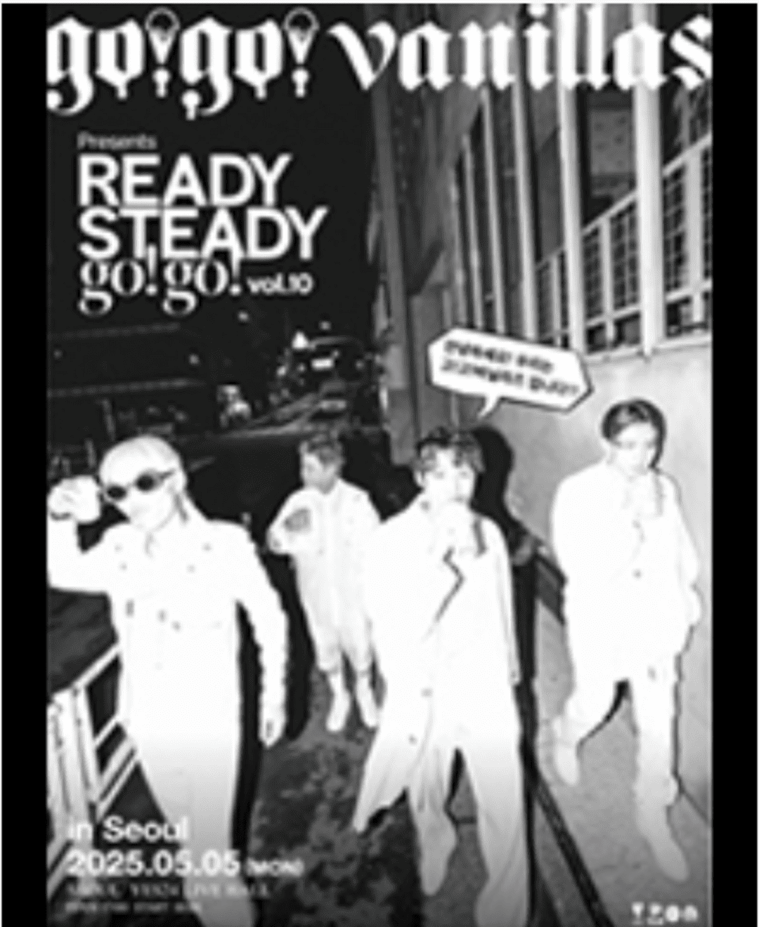 go!go!vanillas presents READY STEADY go!go! vol.10 in Seoul