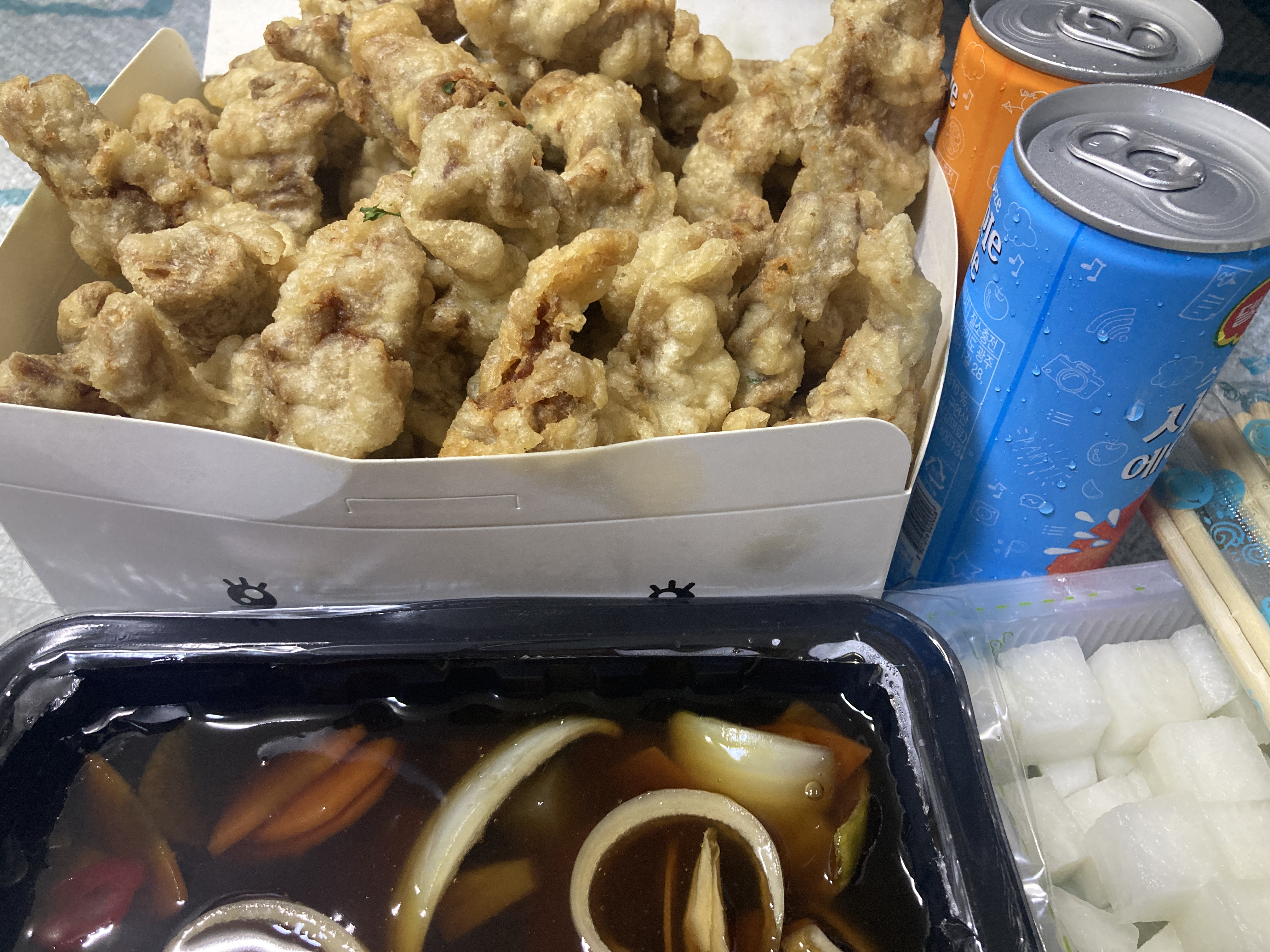 공룡도배부른안심탕수육 이미지