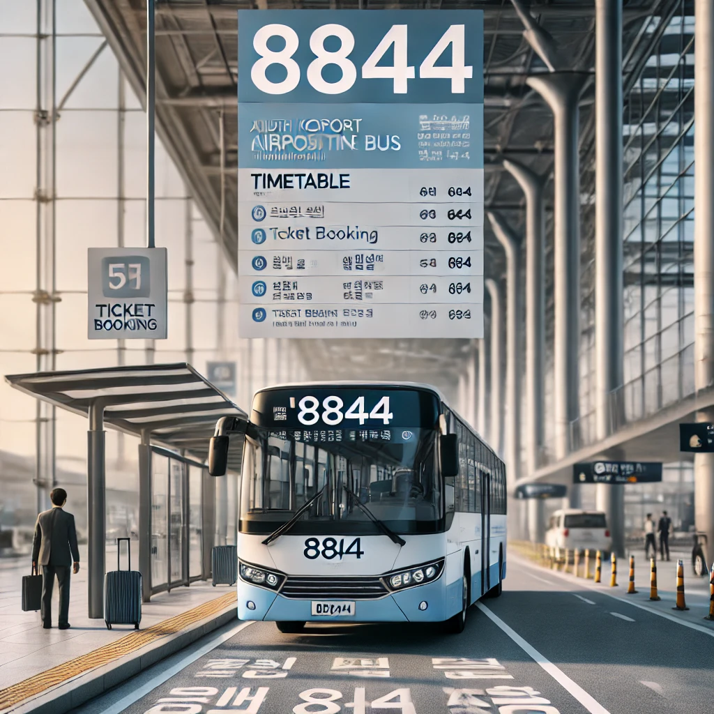 8844번 공항버스 시간표&amp;#44; 공항버스 8844 예매 2