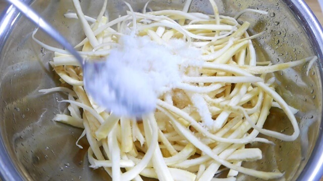 깐도라지쓴맛빼주기