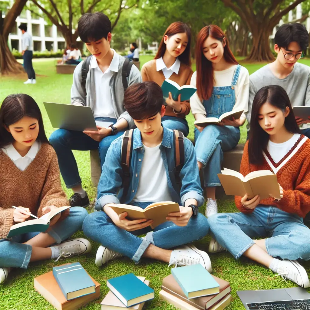 중소기업 취업 연계 장학금 - 취업 준비하는 대학남녀노소 대학생들