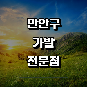 안양 만안구 가발