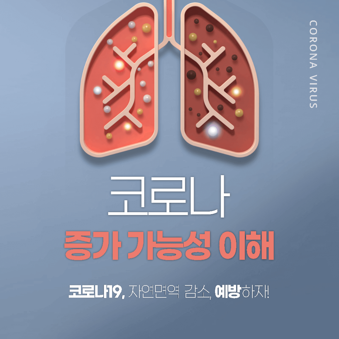  코로나 항체 형성 후 자연 면역 감소, 코로나 증가 가능성 이해