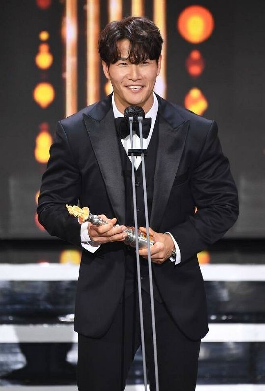  SBS   연예 대상 김종국의 수상 소감
