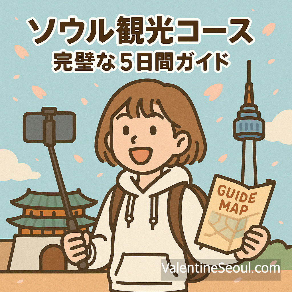 ソウル観光コース:初めてのソウル旅行者のための完璧ガイド