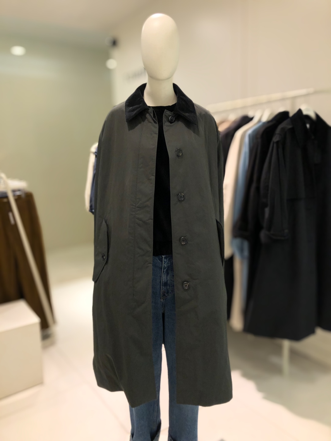 톰보이 코듀로이카라맥코트 9192413844