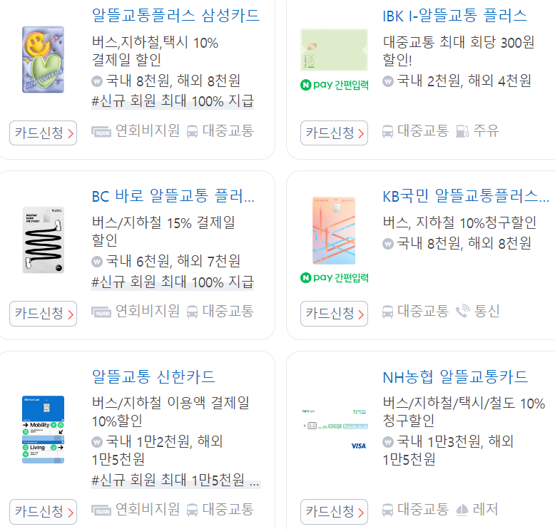  알뜰교통카드 K패스 신청방법 총정리