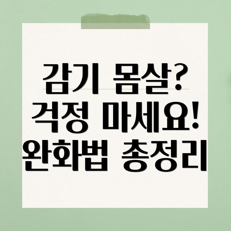 감기 몸살