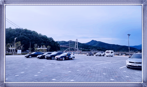 경남하동 노량항 주차장