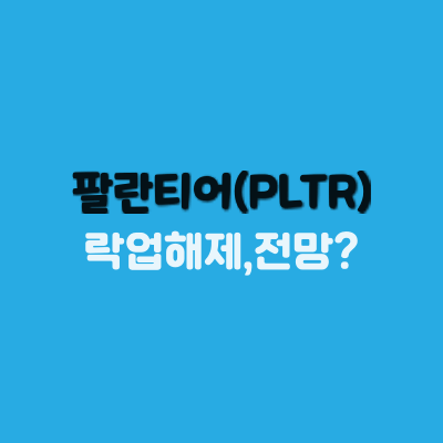 팔란티어-pltr-락업해제-주가