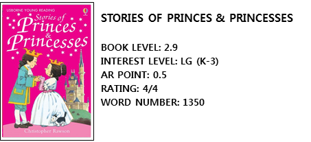 Stories of princes and princesses 책정보