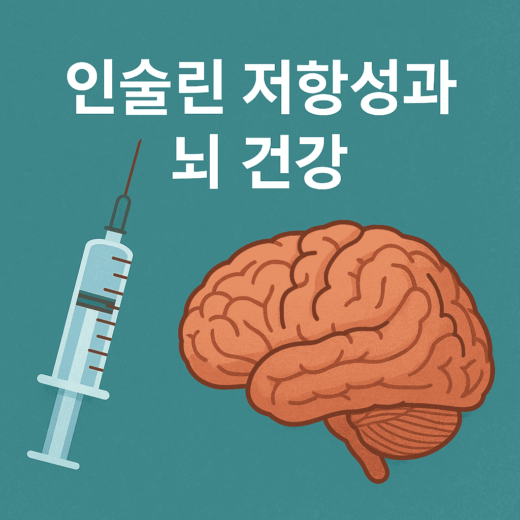당뇨병의 시작점: 인슐린 저항성과 뇌 건강