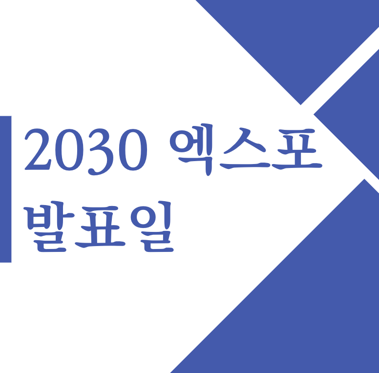 2030 엑스포 발표일 : 사우디 119 한국 29(+부산 엑스포 불발)