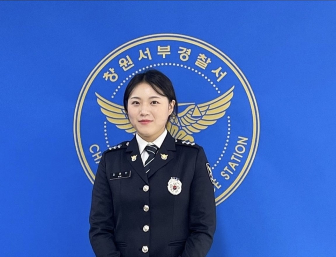  지적장애 피해자 구해준 경찰관, 경남 창원서부경찰서 김예빈 경장. 여성 여자 경찰이 필요한 또 하나의 이유.