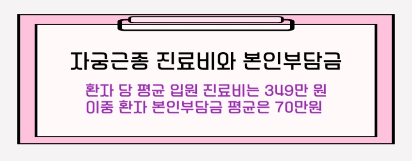 자궁근종 환자 본인 부담금