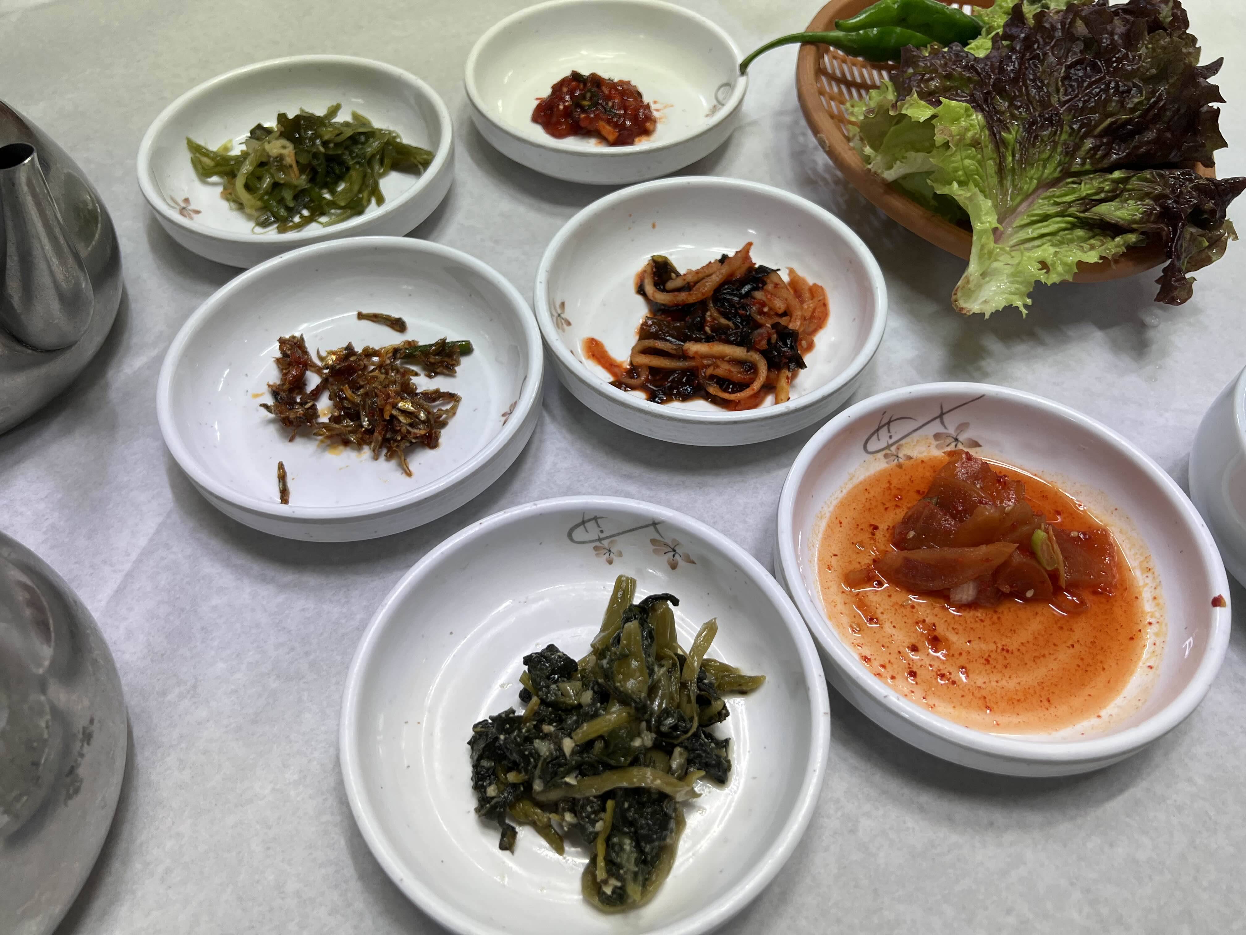 곤지암 맛집 이천돌솥밥 기본찬