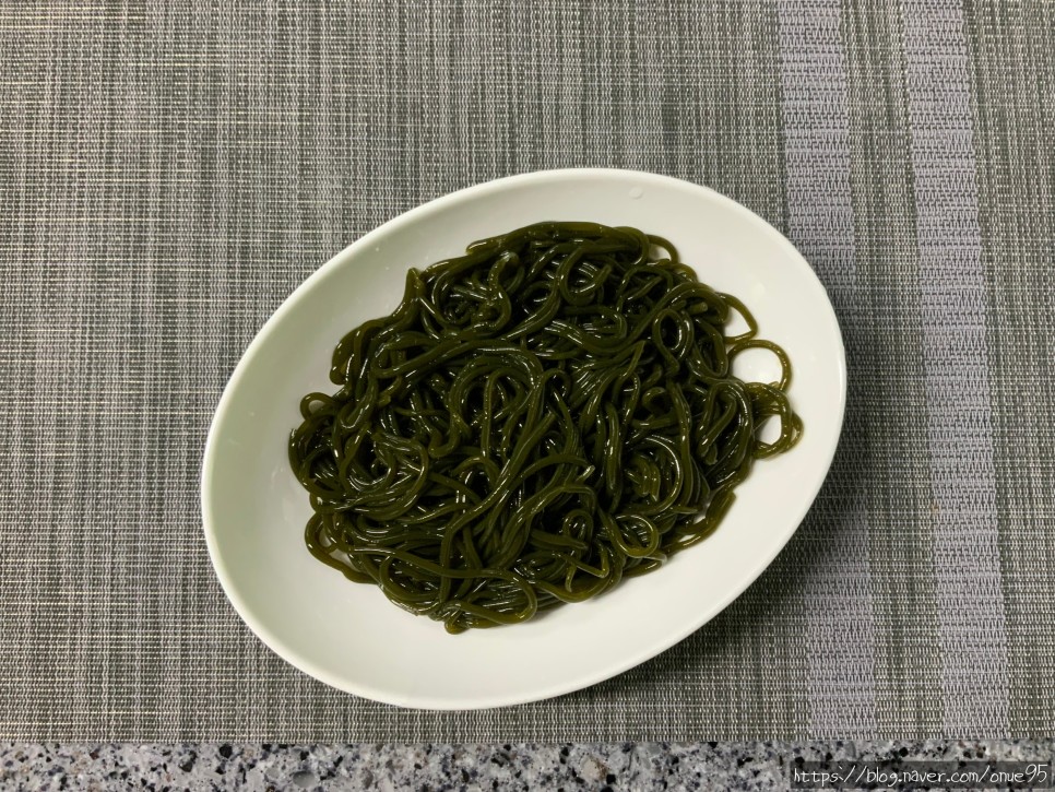 해초국수 유지어터의 마켓컬리 미역국수 리뷰 및 비교 11