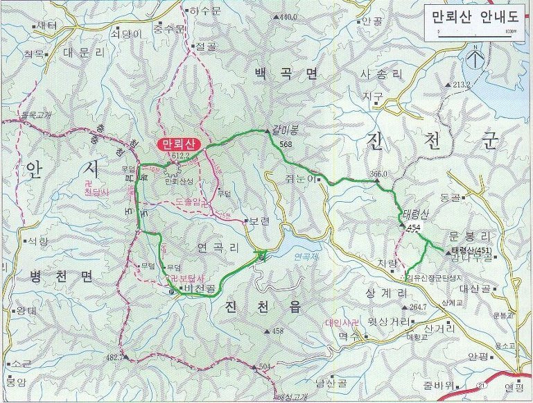 만뢰산 이미지