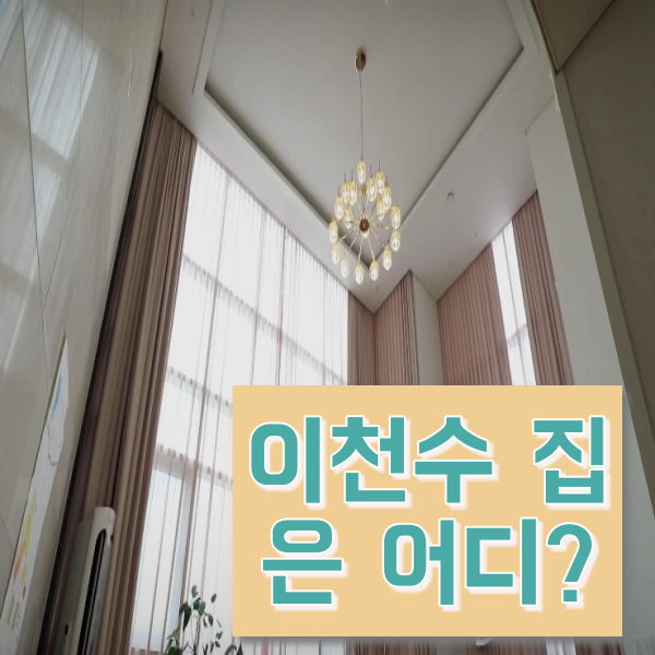  이천수 집은 어디? 청라자이 펜트하우스 공개!