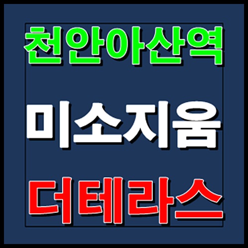  천안아산역 미소지움 더테라스 모델하우스 홍보관 잔여세대 줍줍
