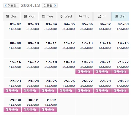 블루원상주cc 1박 2일 골프 패키지 가격 및 날씨 (12월 19일)