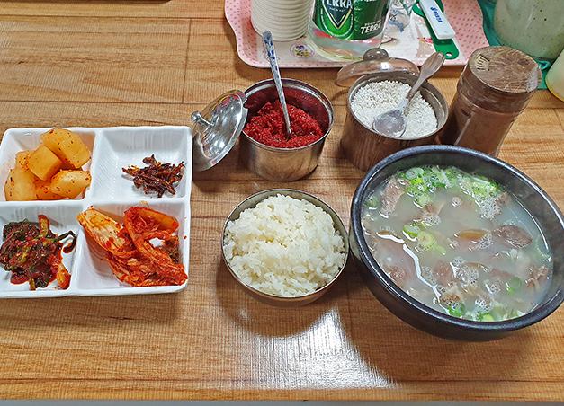 경주 해장국 중앙시장 소머리곰탕