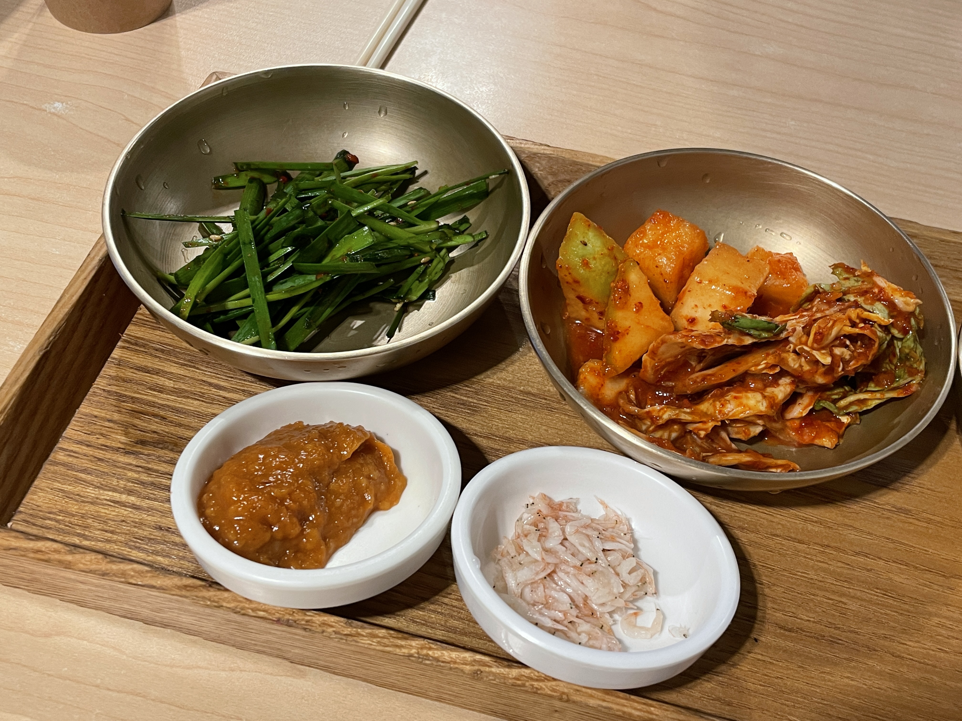양산국밥 기본반찬