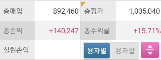 주식계좌수익률