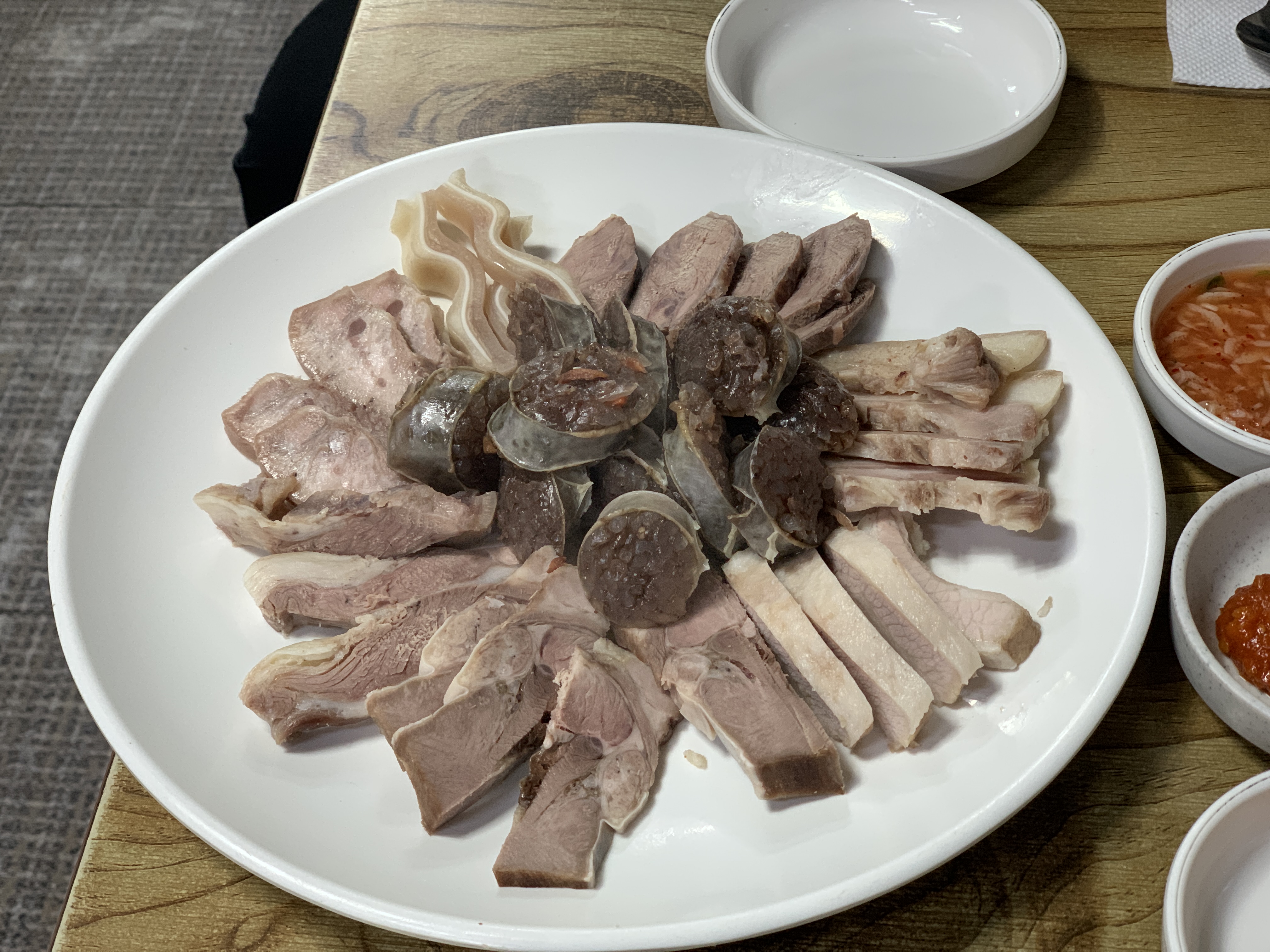 모둠 순대