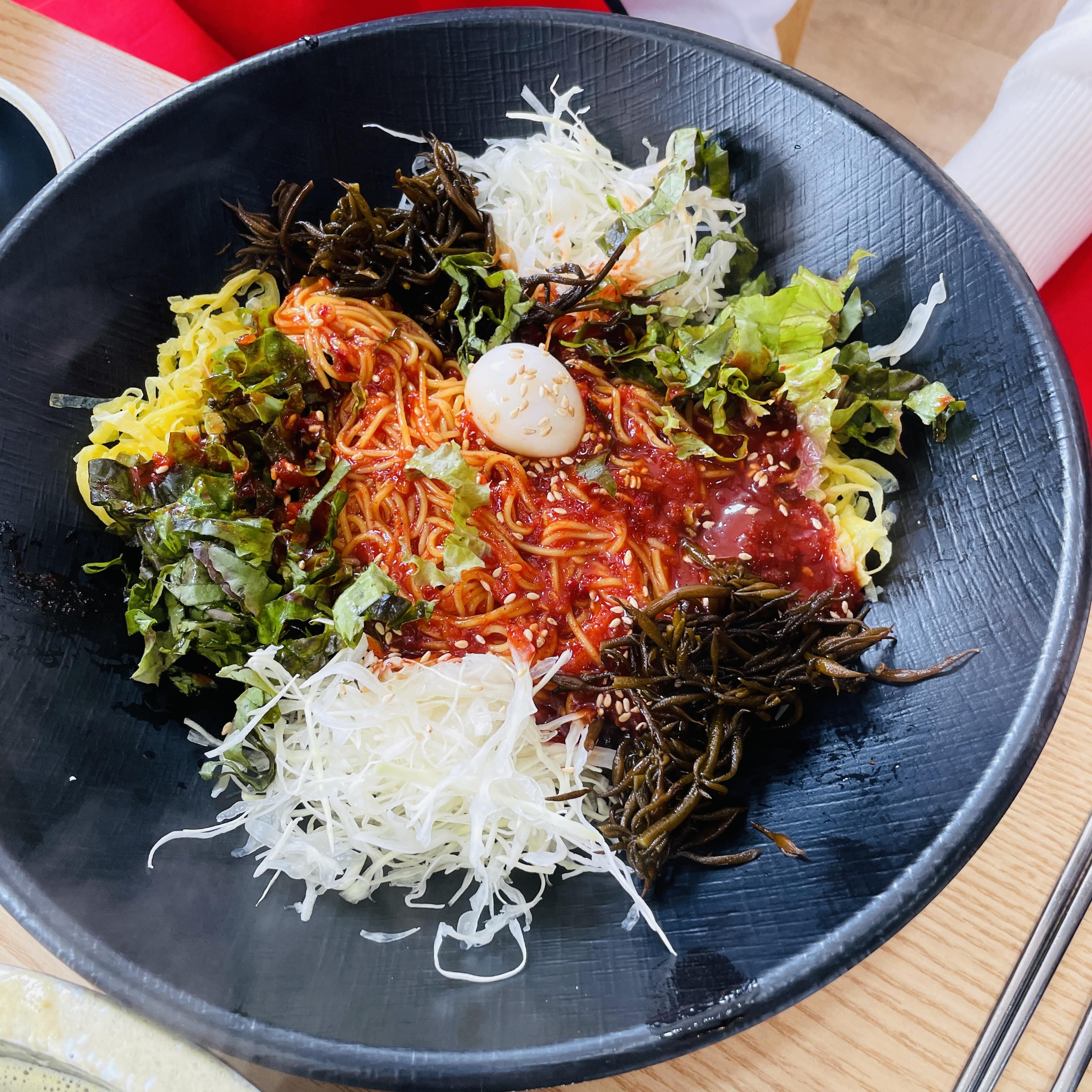거제시 배말칼국수 비빔국수