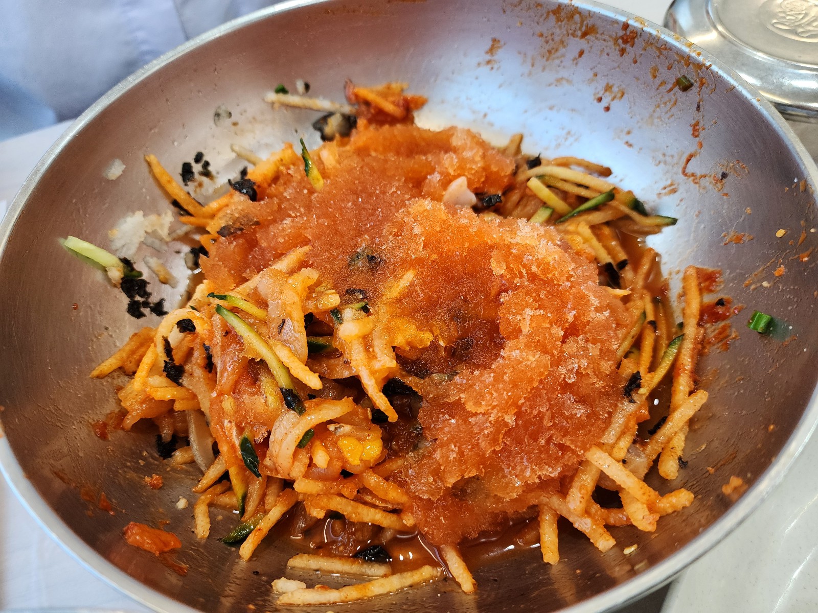달인 물회