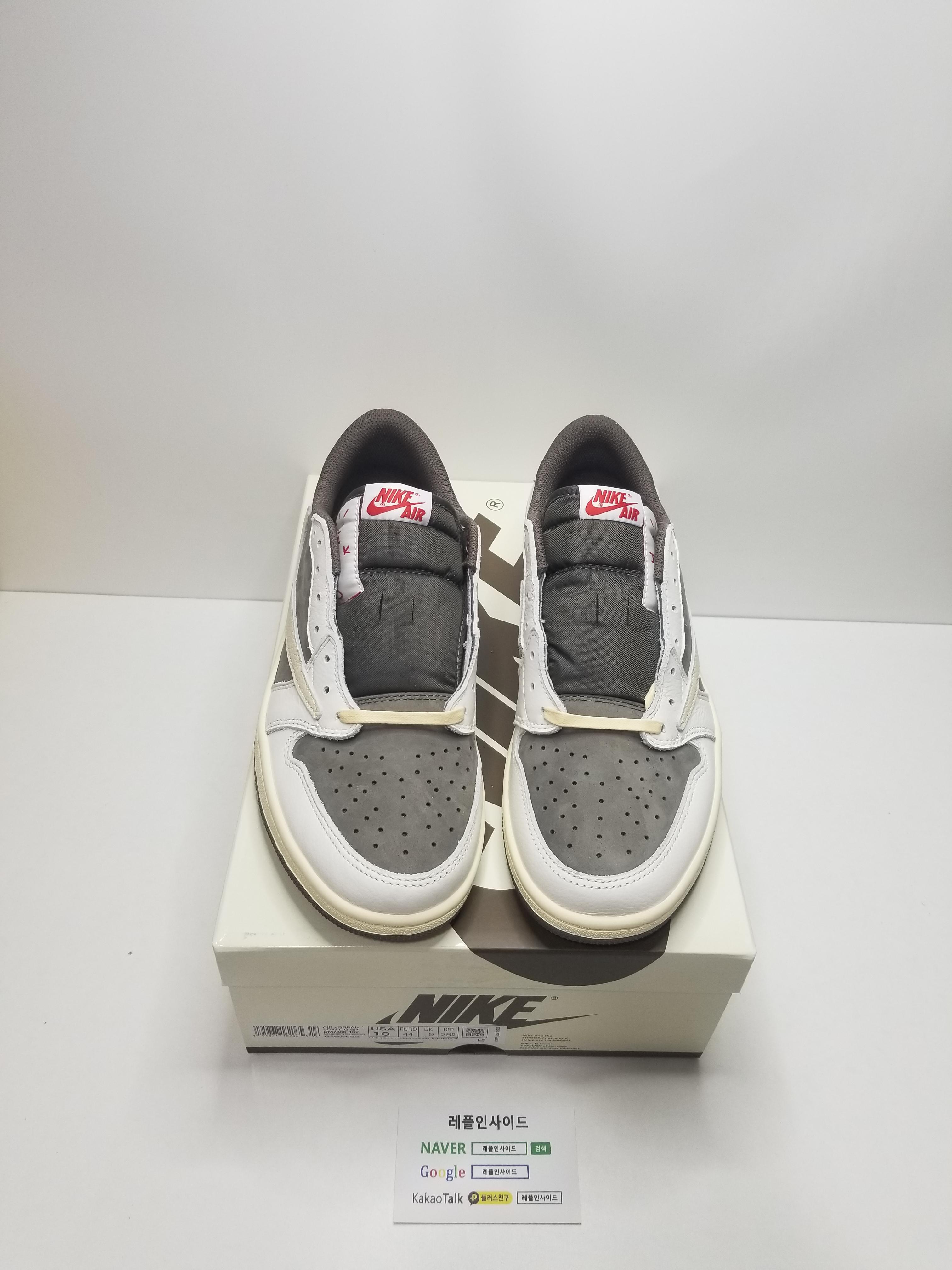  [AIR JORDAN] 트래비스 스캇 x 에어조던1 로우 리버스 모카 DM7866-162 남녀공용 (OG공장)