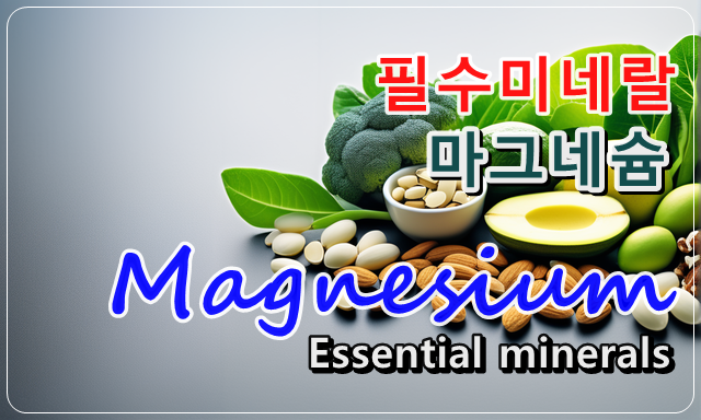 필수 미네랄 마그네슘 Magnesium