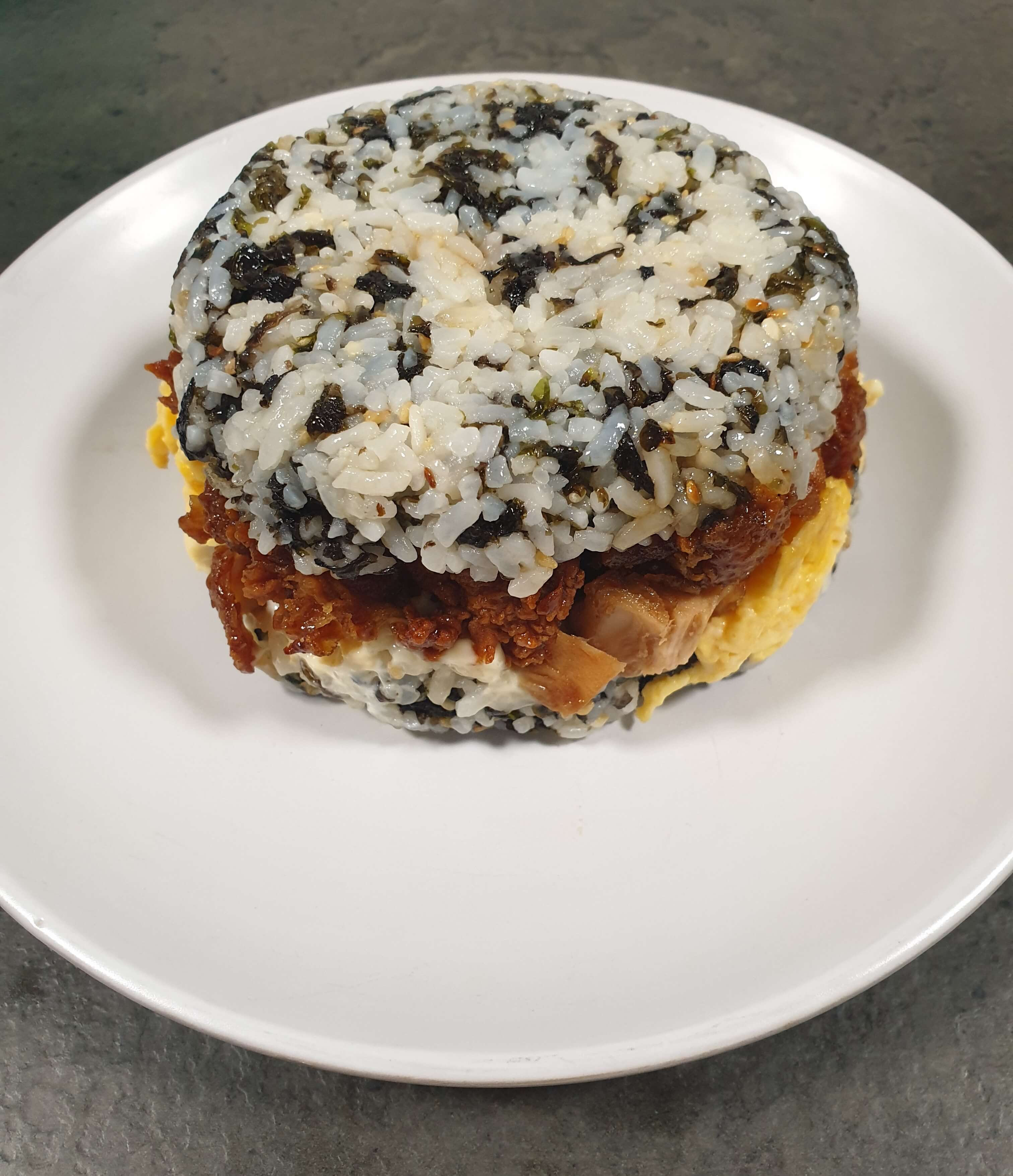  치킨 마요 밥 버거 만들기 남은 치킨 요리