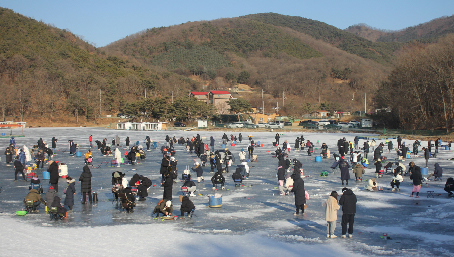 강화도 빙어낚시