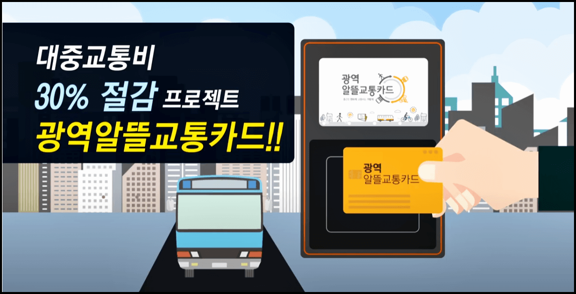  알뜰교통카드(광역알뜰교통카드) 신청방법, 사용법