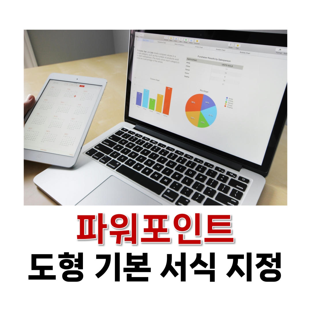 파워포인트 도형 기본 서식 지정