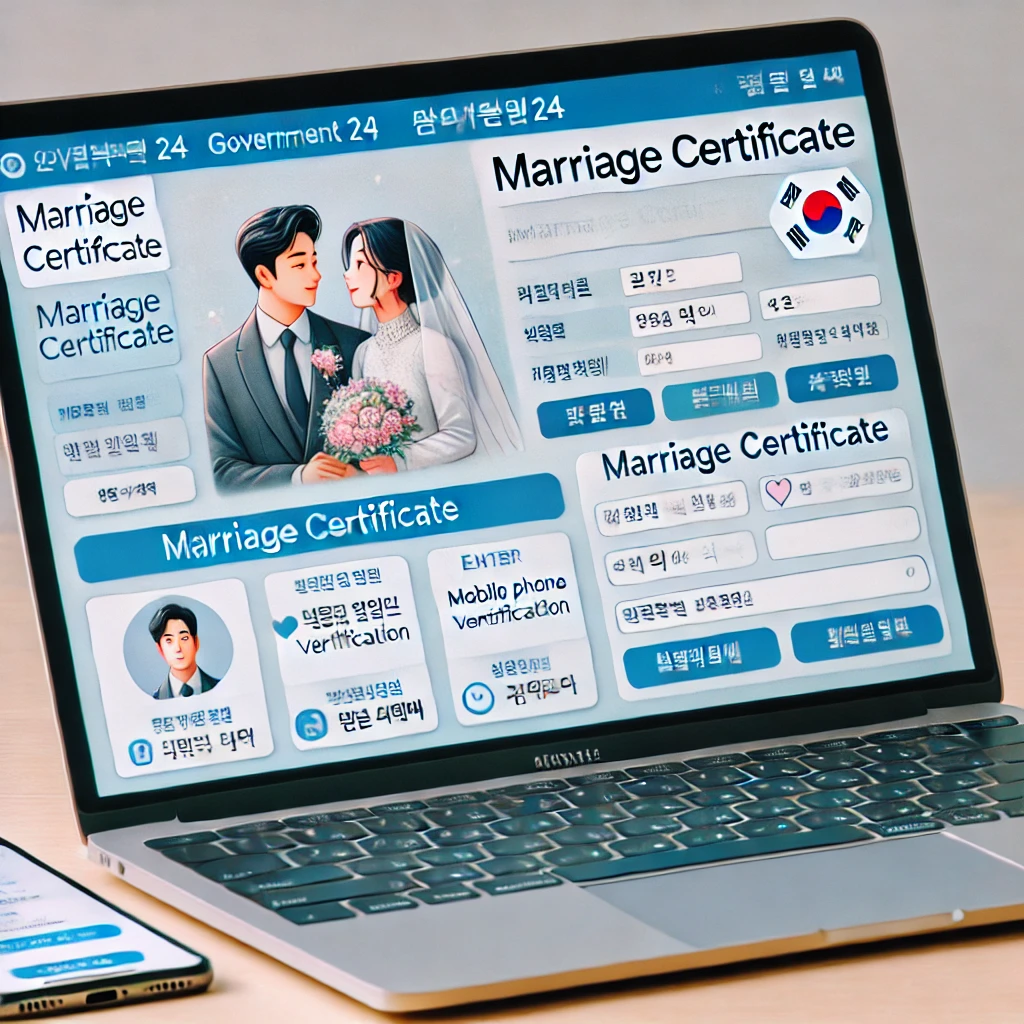 혼인관계증명서 발급방법